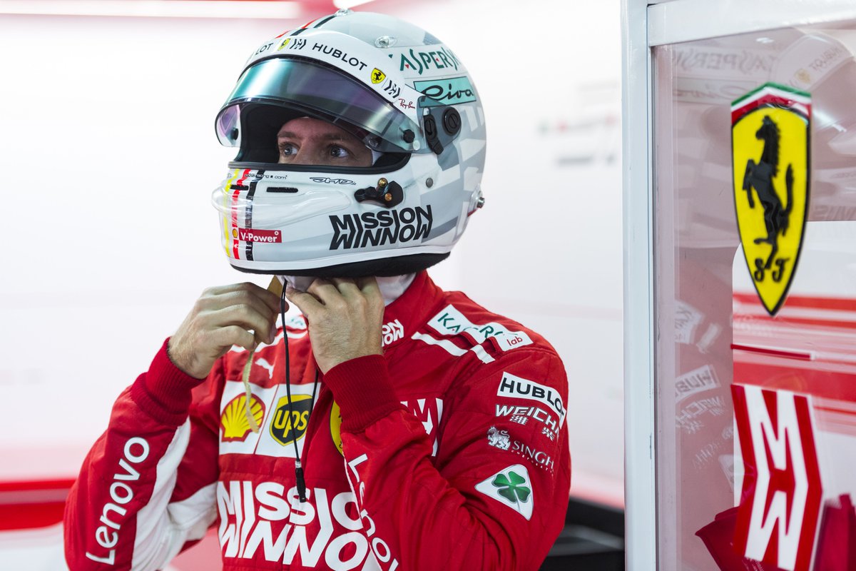 Para Vettel , el Gran Premio de Brasil fue “difícil”