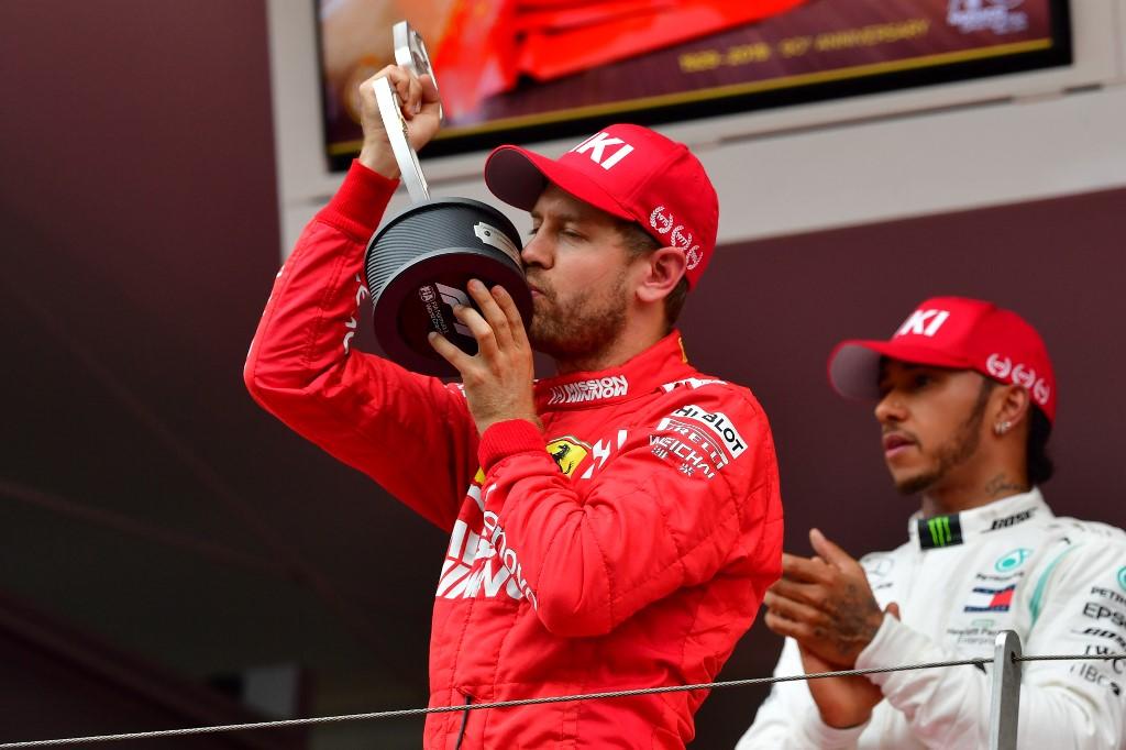 Vettel :”Fue una carrera difícil, el segundo lugar es buen resultado”