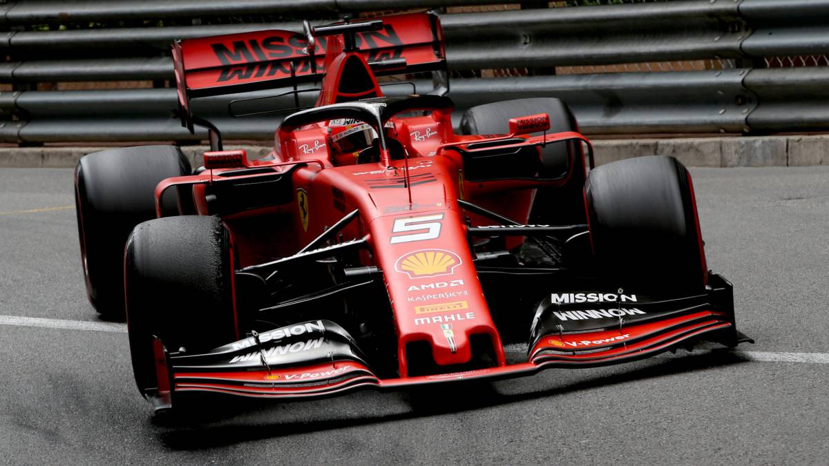 Ferrari con Vettel,lideran la práctica 3 en Italia.