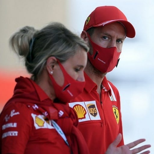 Sebastian Vettel- Foto Twitter