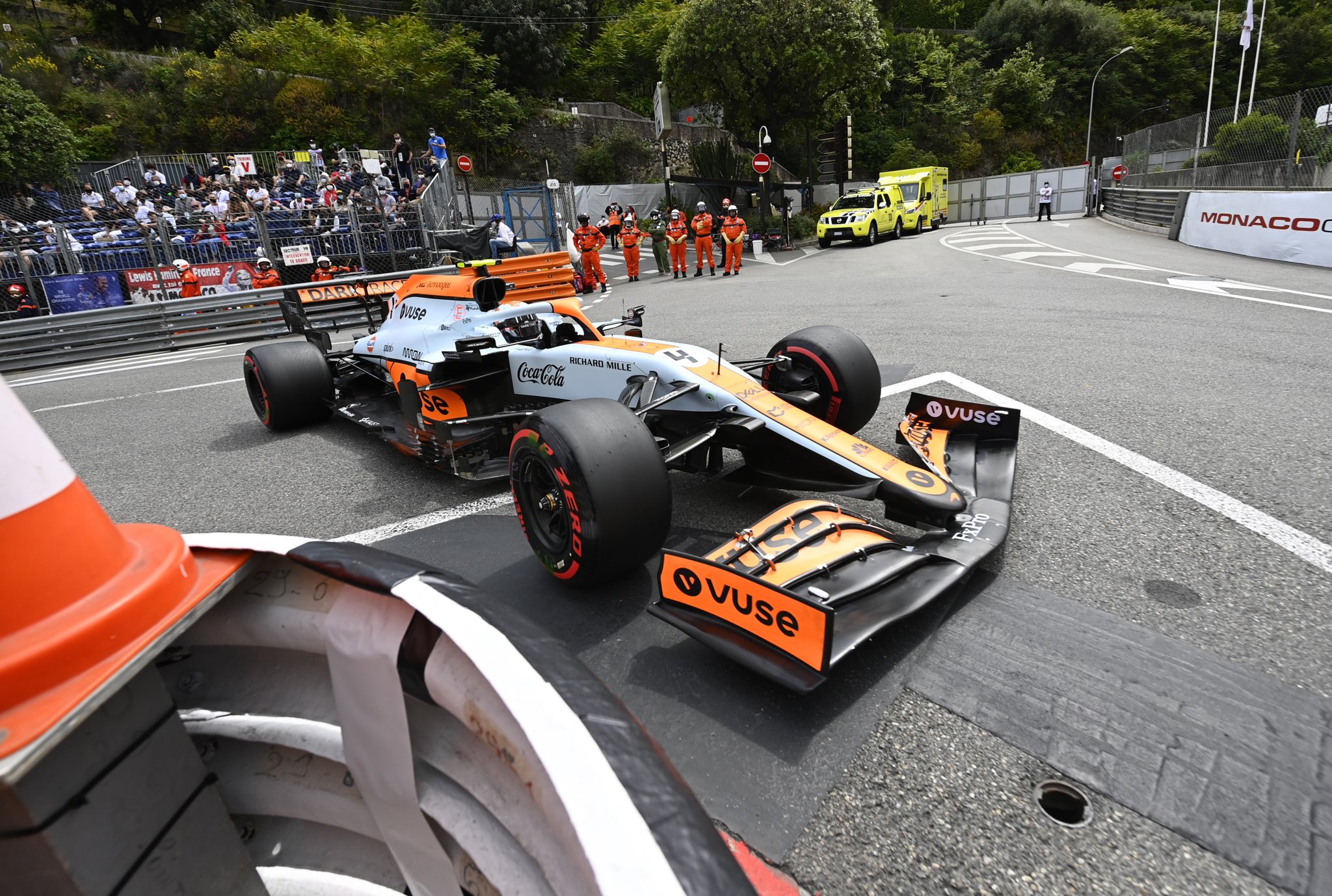 McLaren. Norris, Monaco