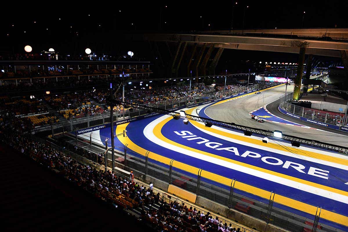 F1 renueva contrato con Singapur hasta 2028