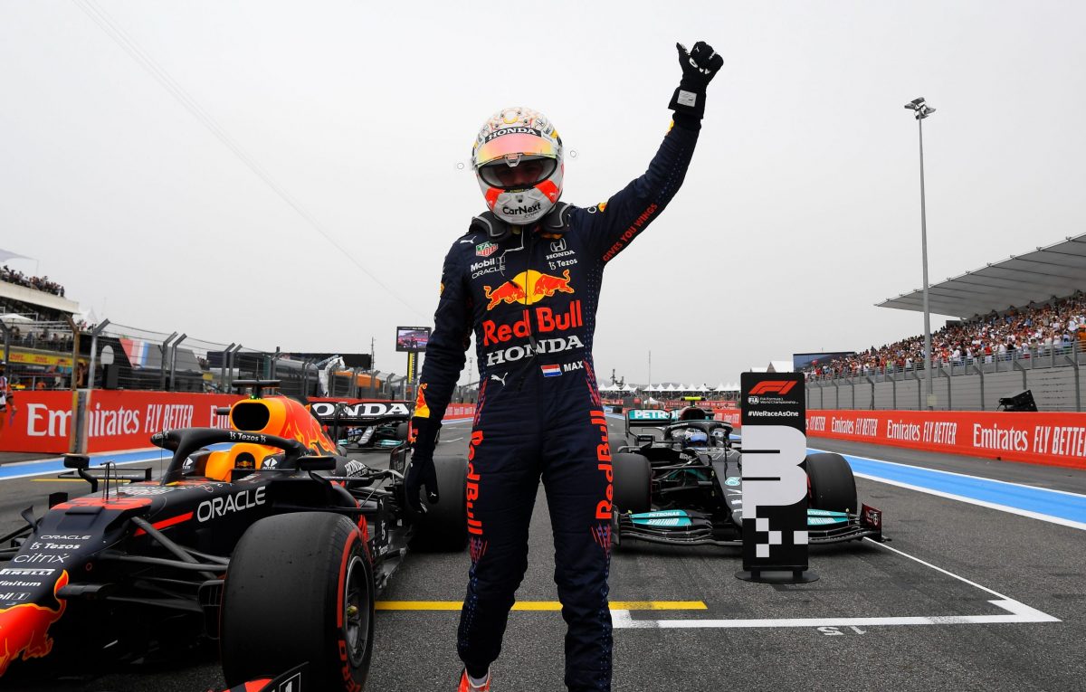 Verstappen se queda con la pole en Francia