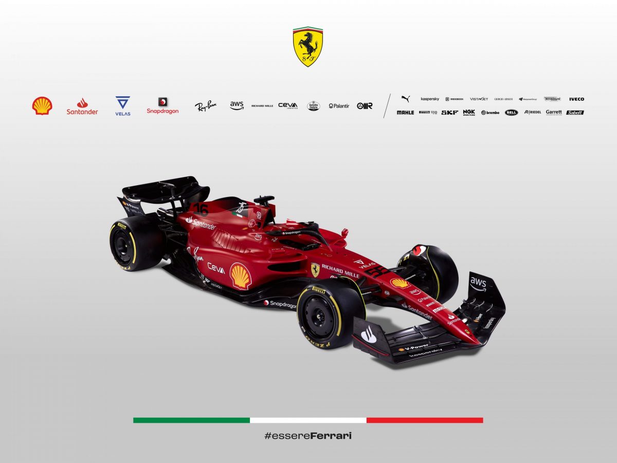 Ferrari presenta en sociedad la F1-75