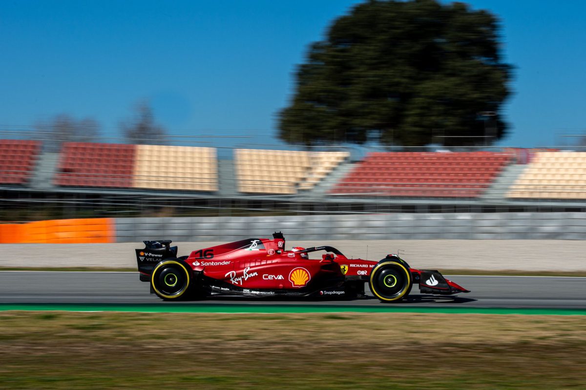 Leclerc cree que la turbulencia en persecución ha disminuido notablemente