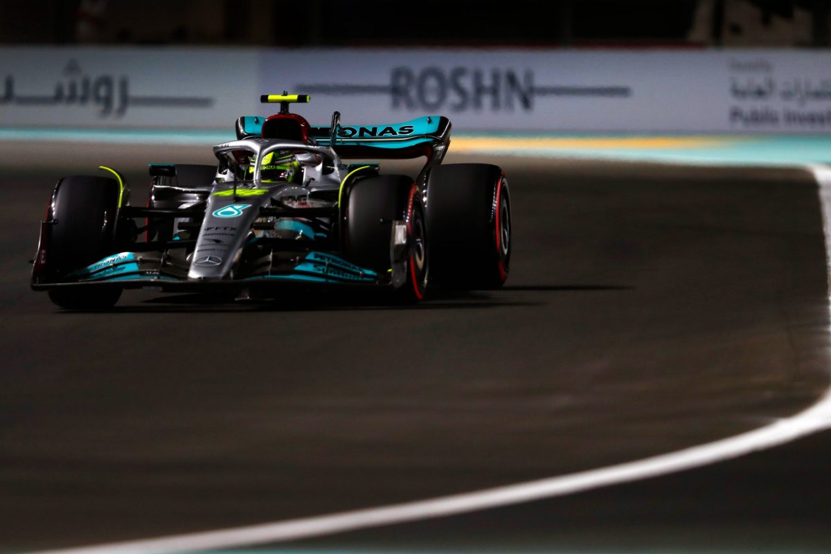 Hamilton después de la qualy en Jeddah: “No estamos donde queremos estar”