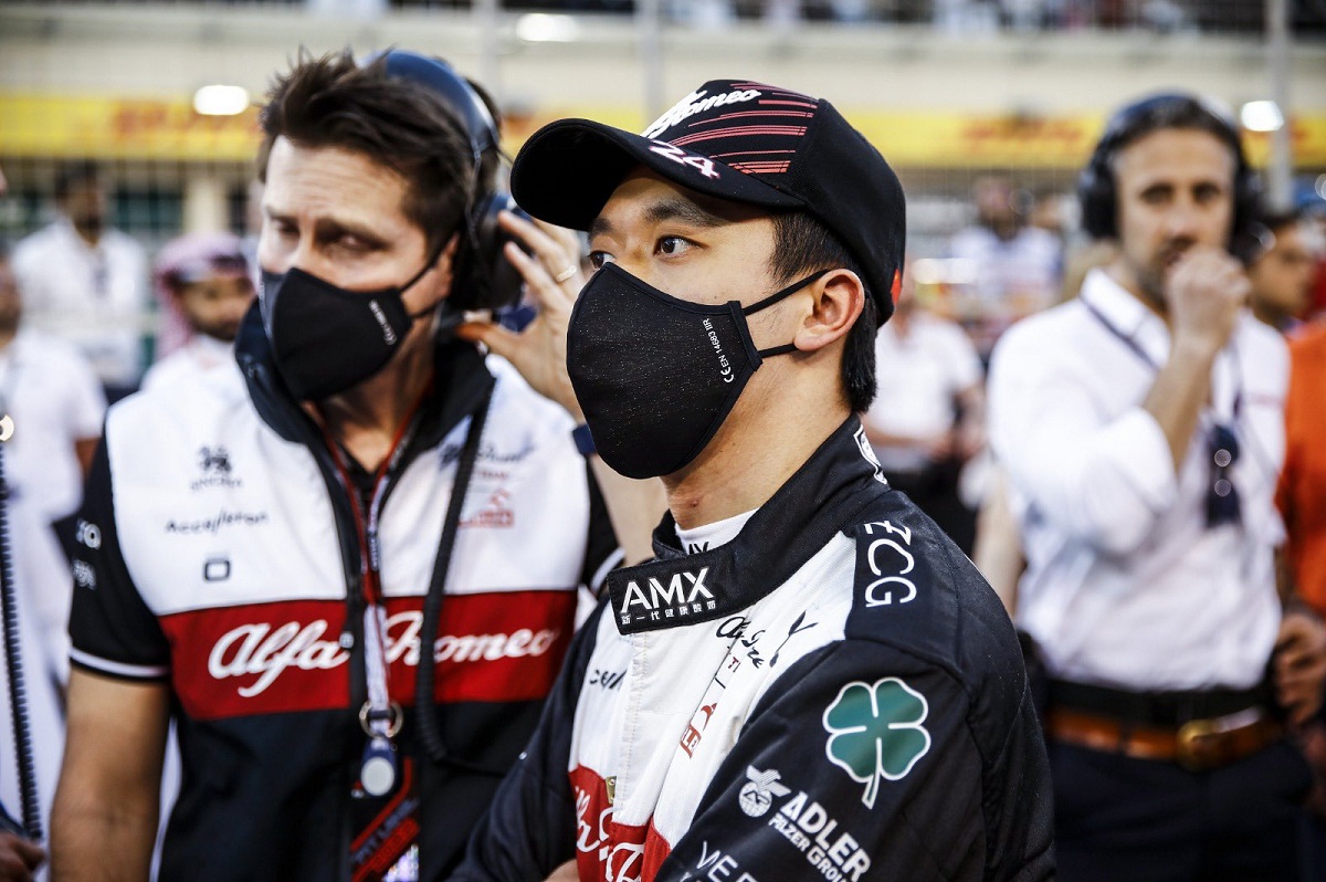 Zhou Guanyu. (Alfa Romeo F1 Team ORLEN)