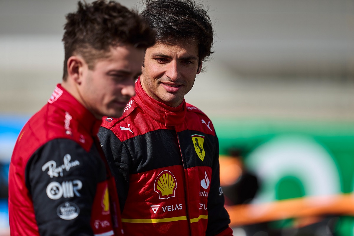 Leclerc y Sainz. (Scuderia Ferrari)