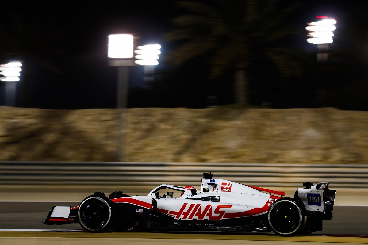 Fittipaldi rodó en la única sesión que hizo Haas. (Haas F1 Team)