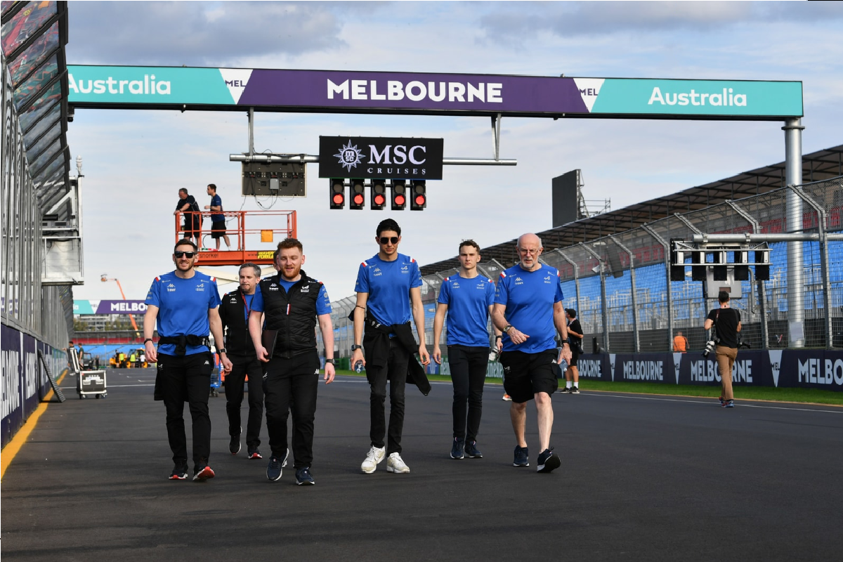 Ocon en Melbourne//Sutton