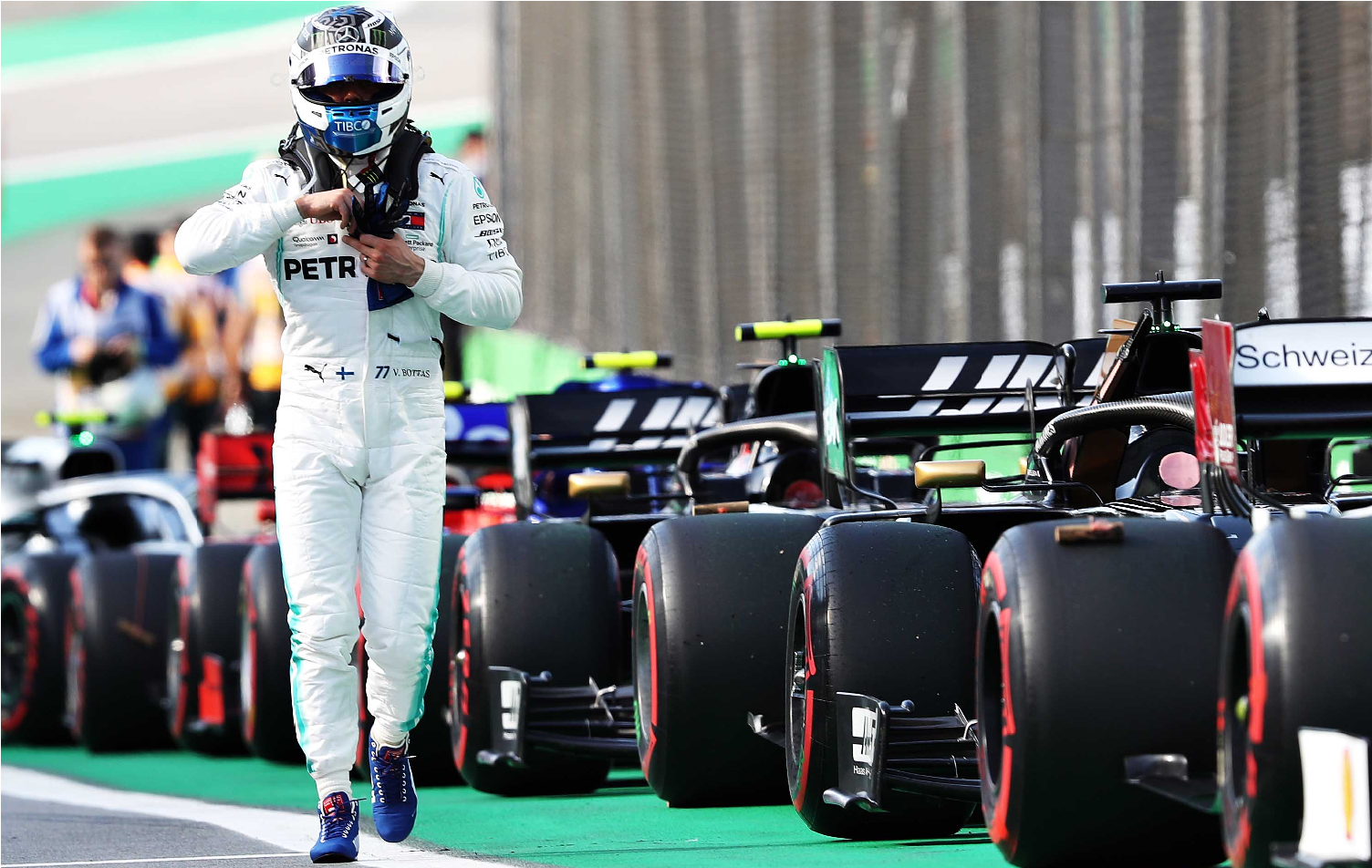 Bottas abandona en Brasil 2019//f1