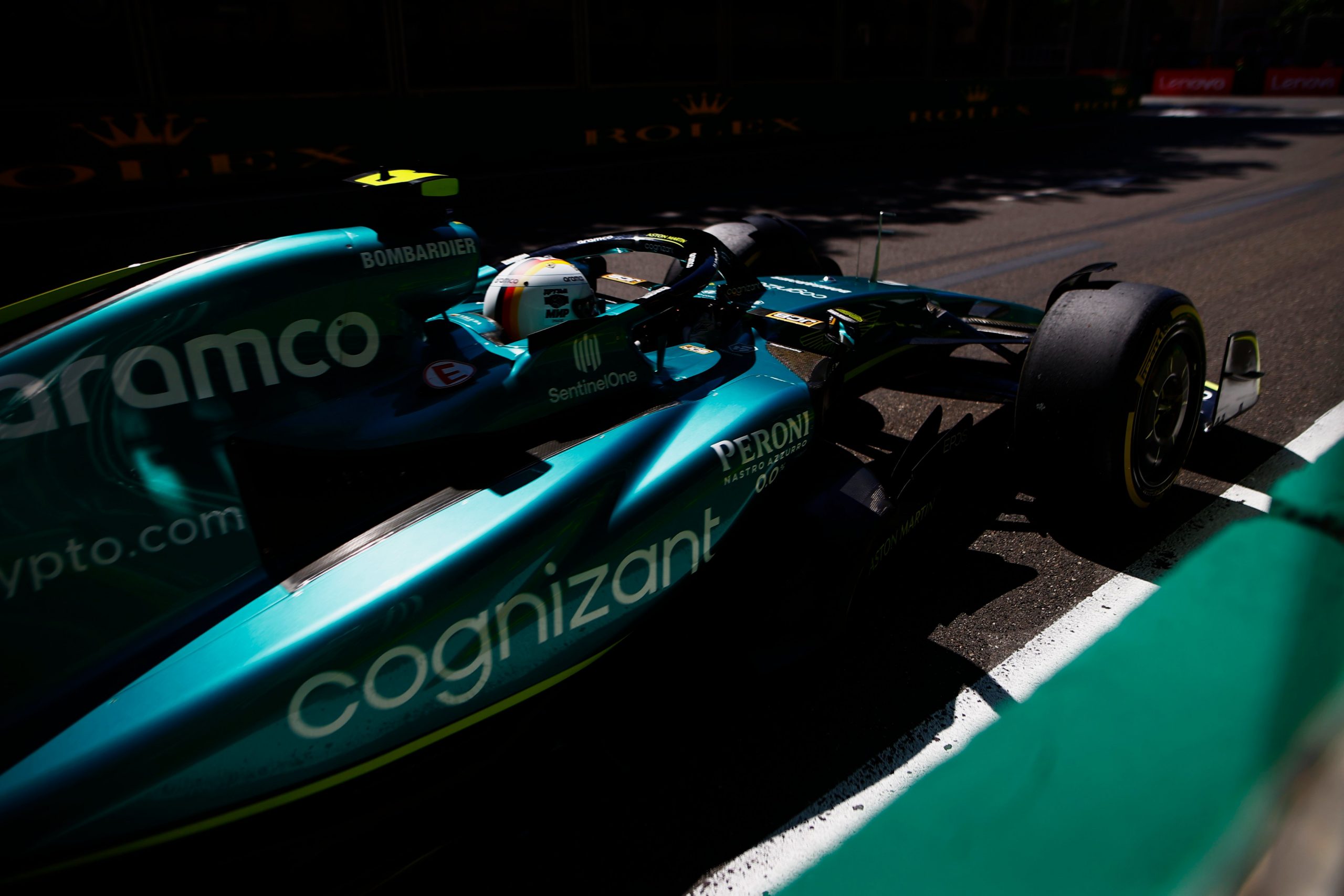 Sebastian Vettel- GP Baku- Foto Aston Martin