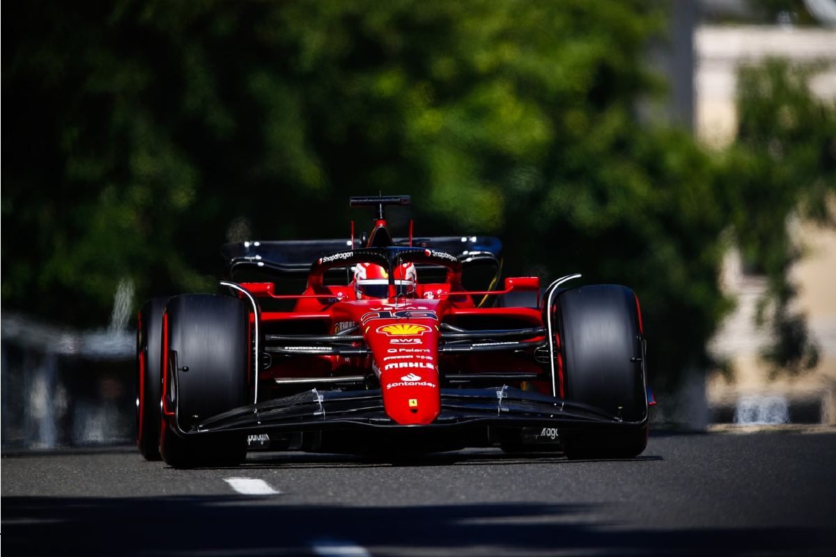 Leclerc Bakú 2022 FP3//Sam Bloxham