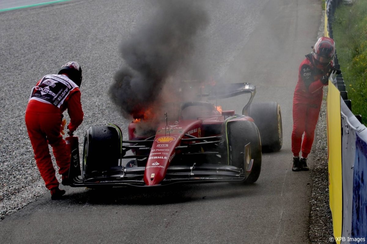 Sainz es penalizado con 10 lugares en la parrilla del domingo en Francia