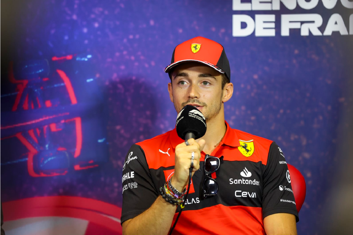 Charles Leclerc: “Sólo se trata de hacer las cosas bien y sin errores”