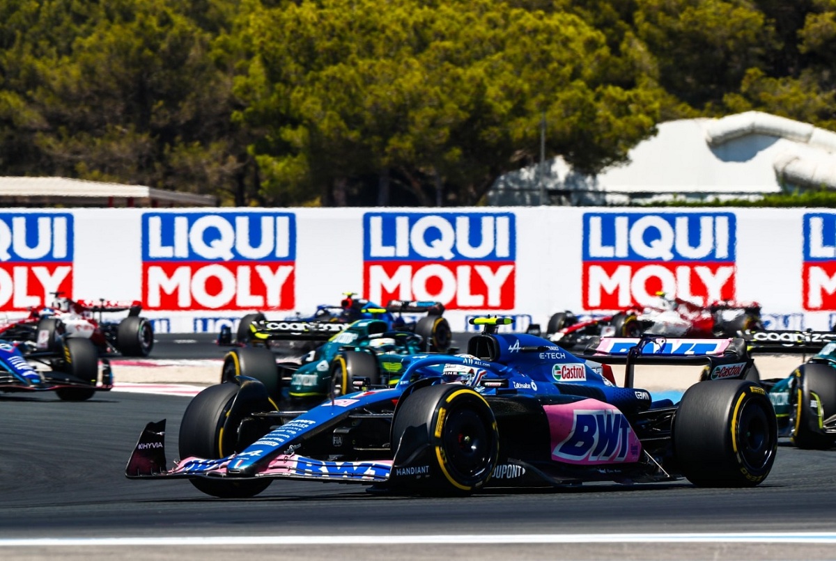 Esteban Ocon. (Alastair Staley)