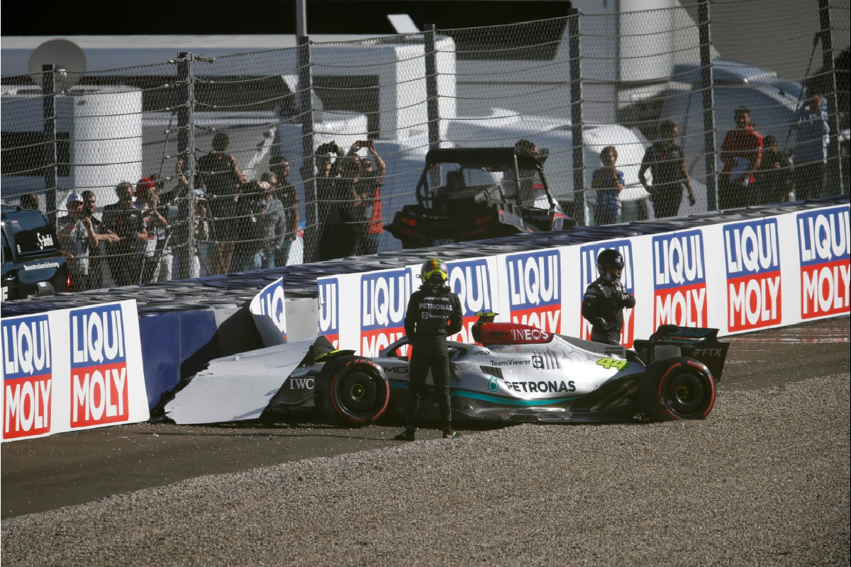 Clasificación accidentada para Mercedes en Spielberg