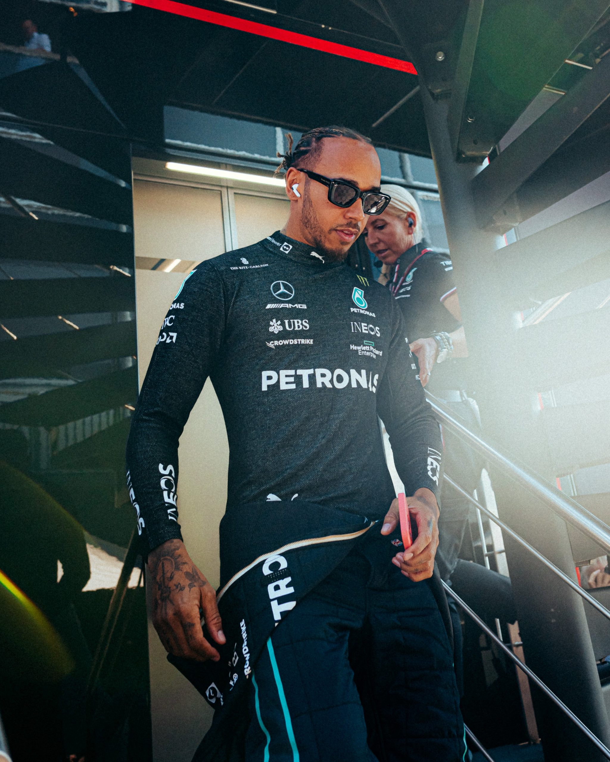 Hamilton decepcionado el viernes en Italia