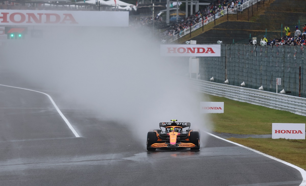 La lluvia condicionó la PL1 en Suzuka