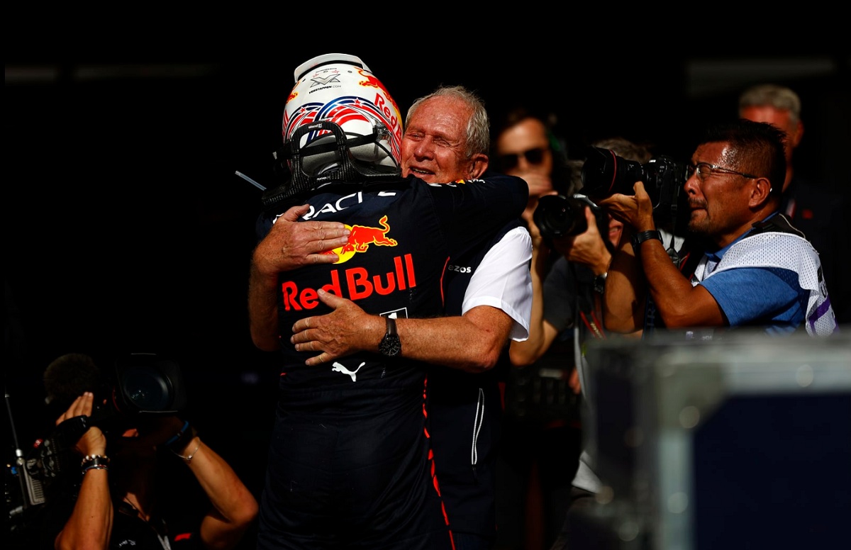 Verstappen y Red Bull rinden triubuto a Mateschitz