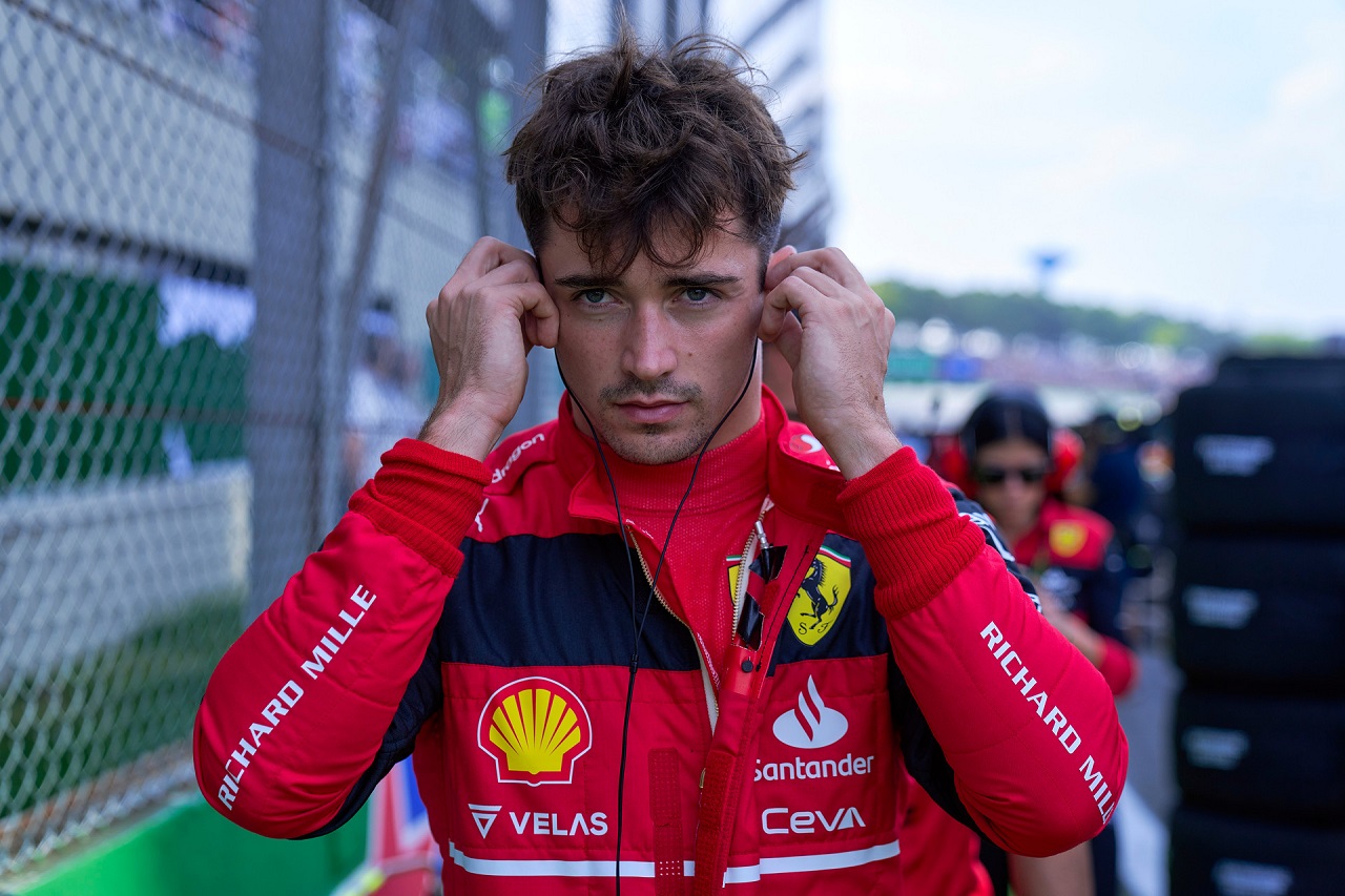 Leclerc: de la pared a (casi) el podio