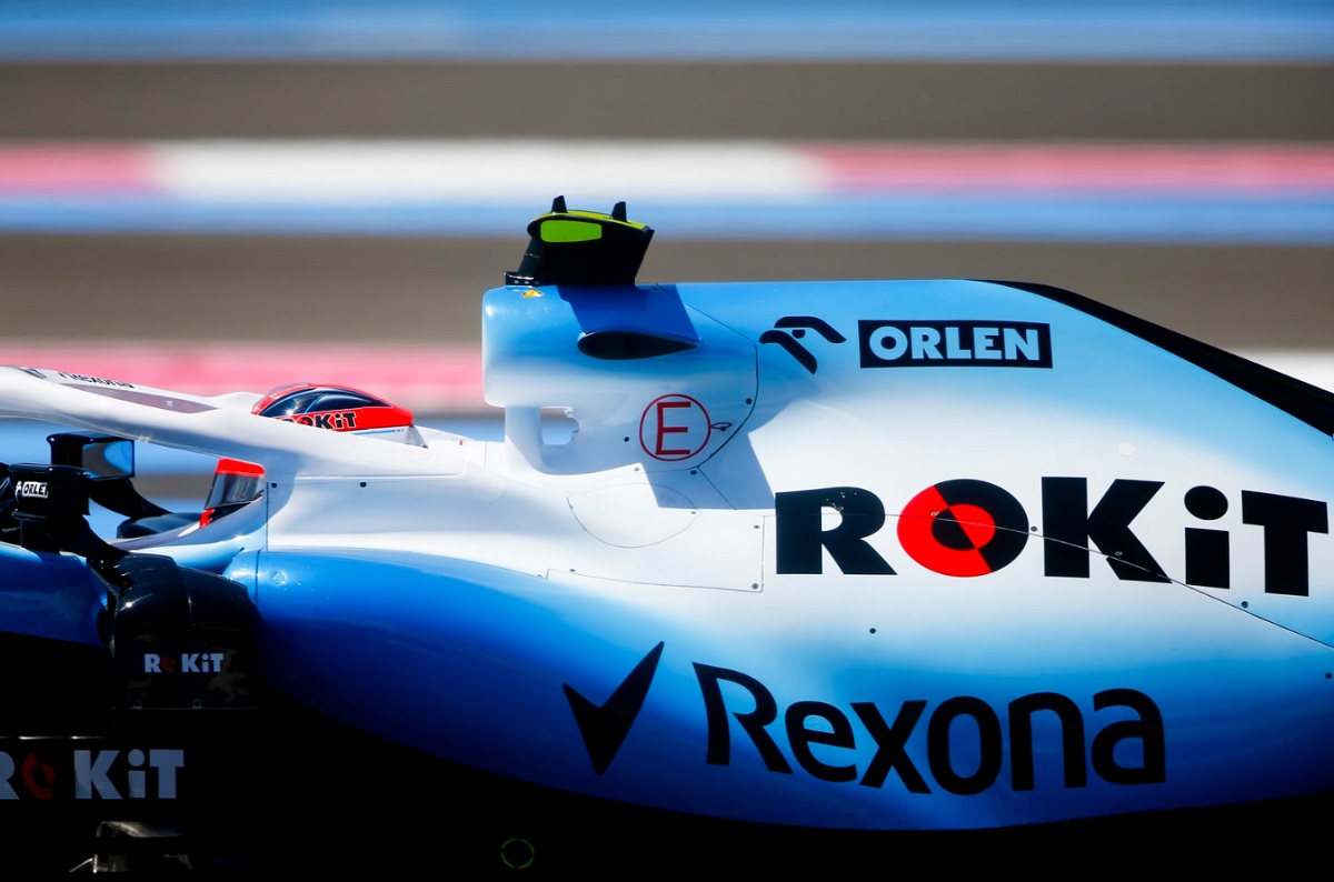 Kubica a bordo del FW42 en Paul Ricard. (Andy Hone)