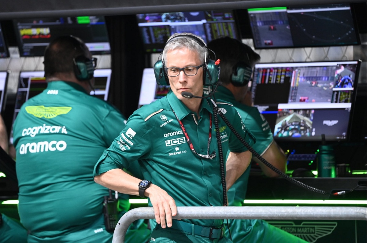 Mike Krack, director de equipo de la escudería Aston Martin. (Mark Sutton)