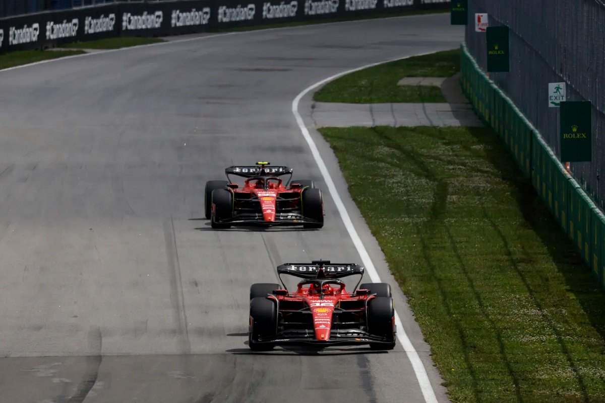 Leclerc y Sainz recuperaron posiciones con una acertada estrategia de Ferrari. (Sam Bloxham)