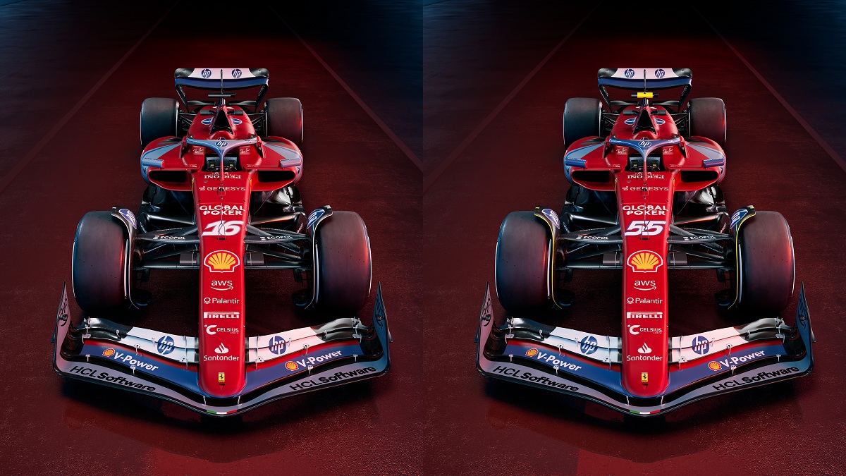 Así lucirán los coches de Leclerc y Sainz. (Ferrari Media Centre)