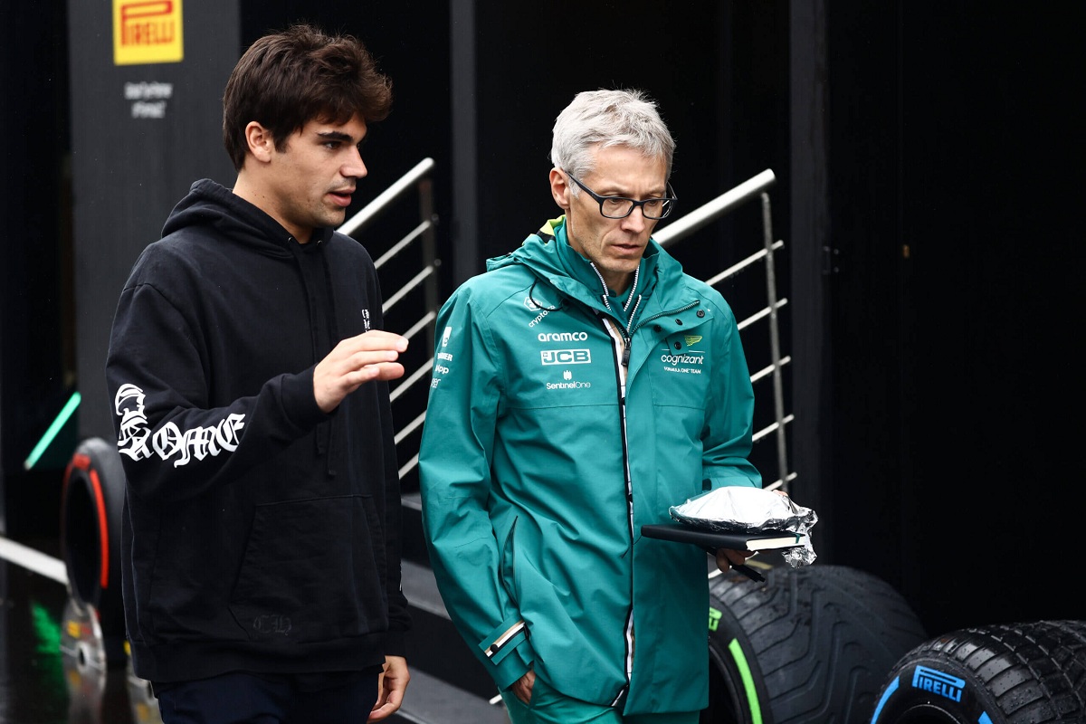 Stroll hablando con Krack. (Getty Images) 