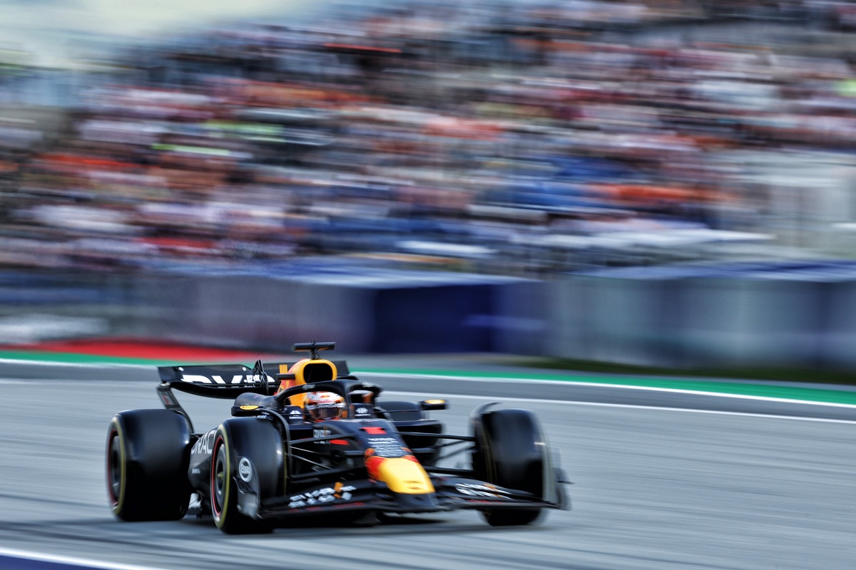 Verstappen durante la Sprint Qualy. (XPB Images)