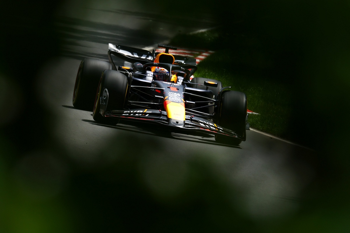 Max Verstappen durante la clasificación. (Honda Racing Global) 