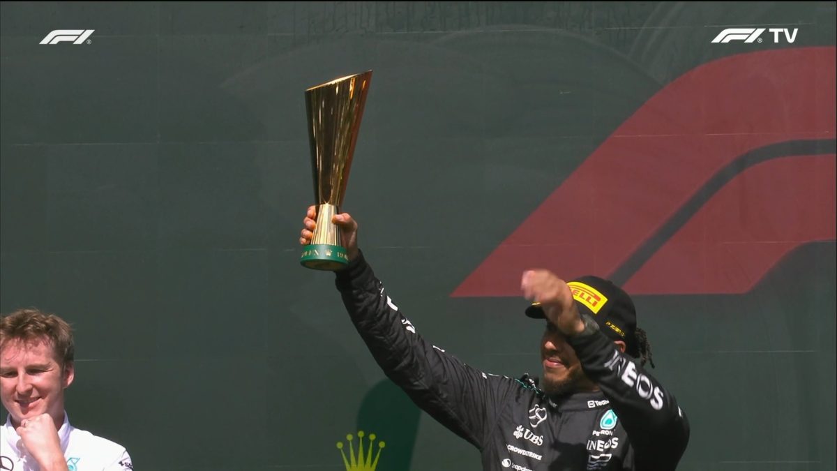 Hamilton destaca la evolución y elogia al “fantástico” Mercedes en el 2º puesto en Bélgica