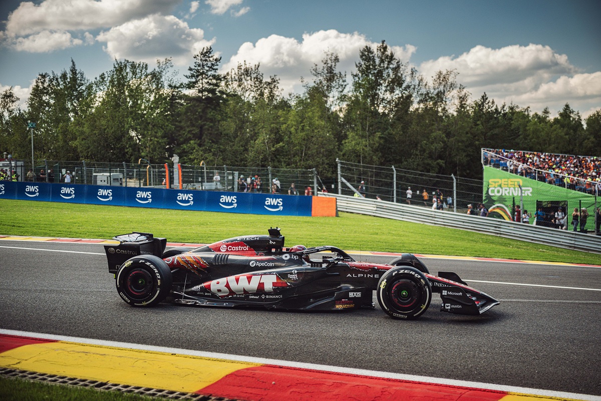 Ocon terminó P10 en Spa. (BWT Alpine F1 Team / Renault Group)