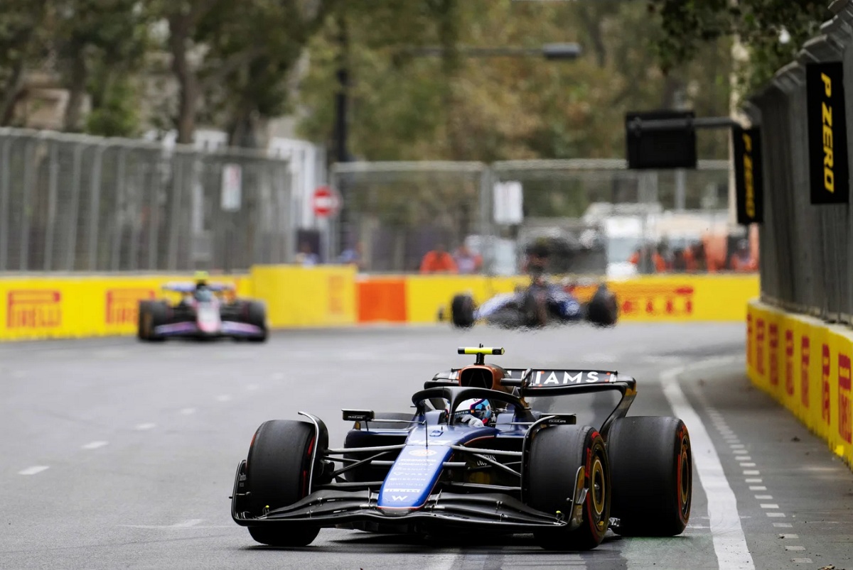 Colapinto terminó en P9 y junto con Albon -P10- colocaron a los Williams en el Top 10 en Q1 y Q2. (Simon Galloway)