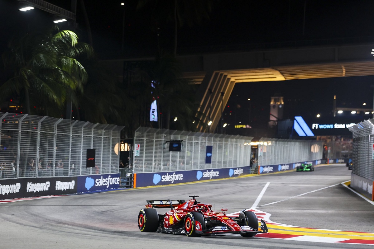 Leclerc quedó a 58 milésimas de Norris. (Ferrari Media Centre)