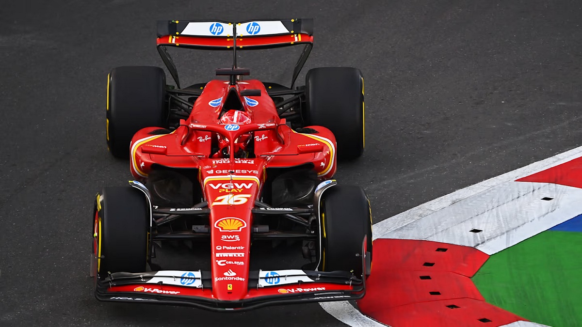 FP2: Leclerc fue el más veloz en el segundo entrenamiento de Bakú