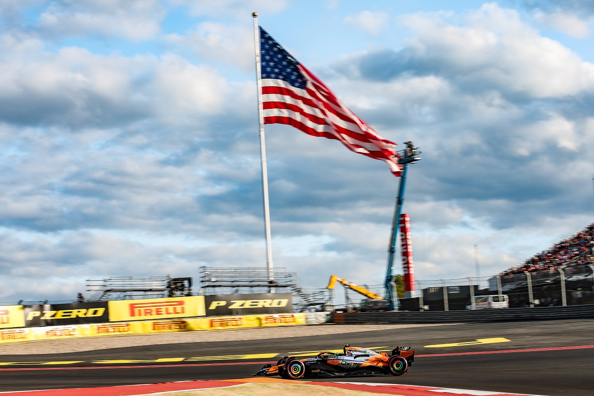 Norris durante la clasificación en Austin. (FIA)