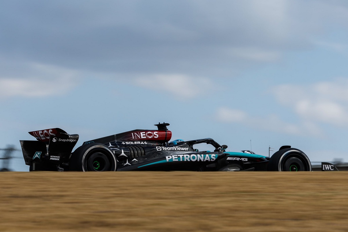 Russell saldrá desde la segunda posición. (Mercedes AMG Petronas F1 Team) 