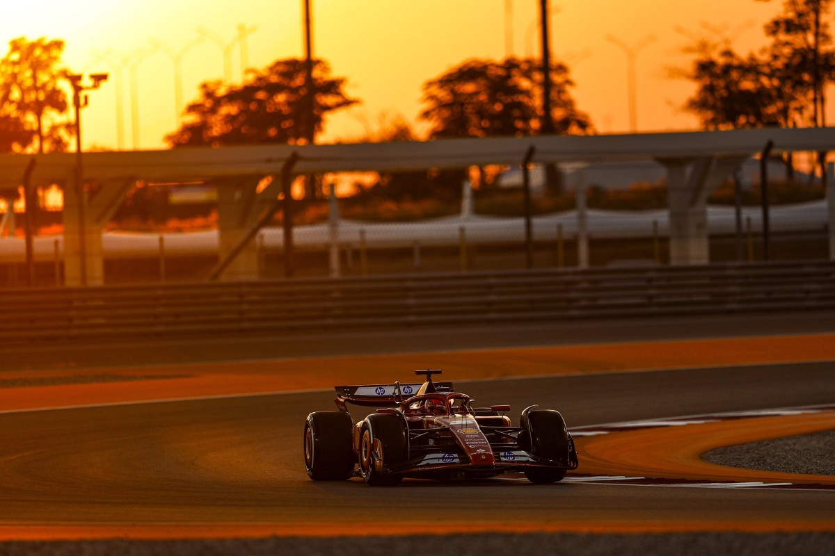 Leclerc lideró el único entrenamiento en Qatar