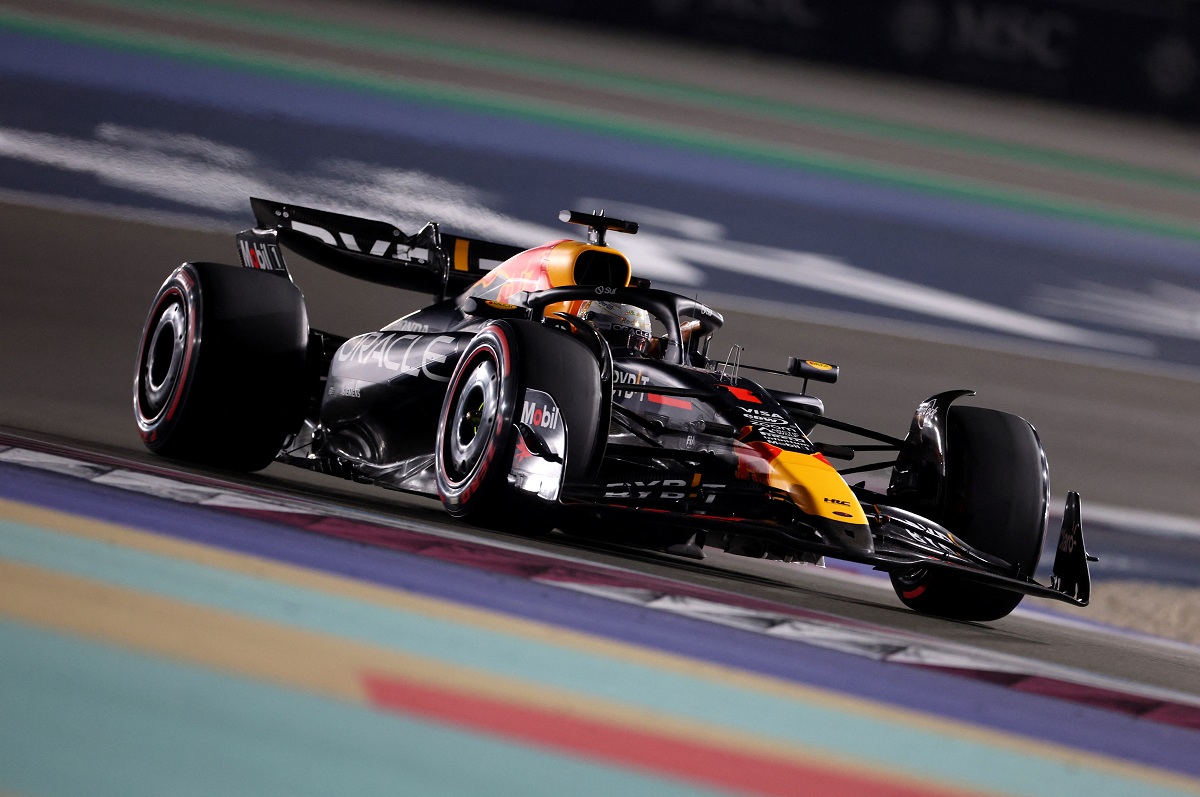 Verstappen durante la clasificación en Lusail. (Hamad I Mohammed / REUTERS)