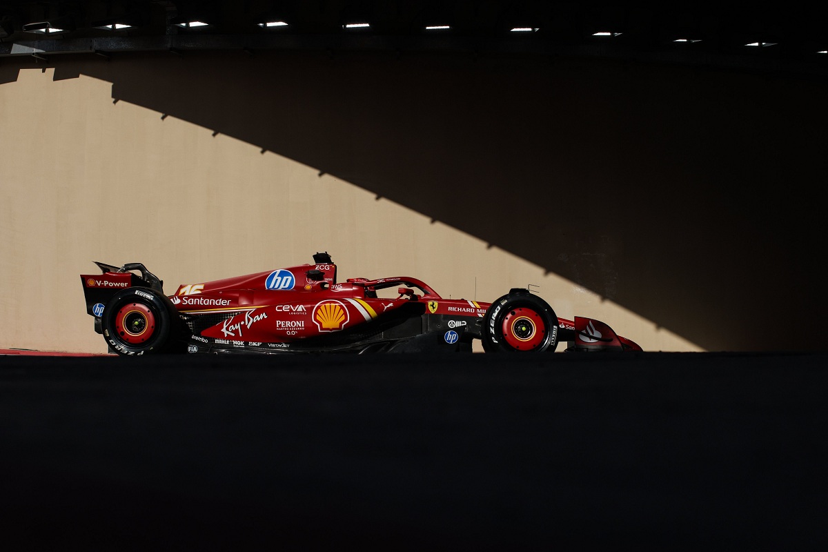 Leclerc lideró la jornada con 1:23.510s. (Ferrari Media Center)